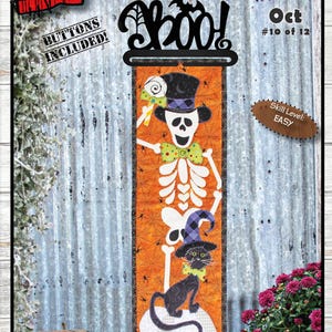 Mr. October Door Hanging Pattern by Patchabilities
