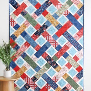 Terrace Quilt Pattern by Cluck, Cluck Sew-Fat Quarter Friendly