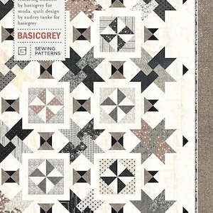 Star Burst Quilt Pattern by Basic Grey