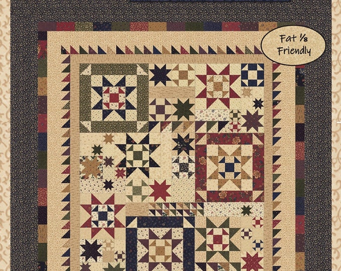 Star Cluster Quilt Patternkansas Troubles Quilters Etsy