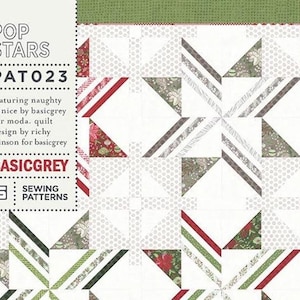 Pop Stars Quilt Pattern by Basic Grey