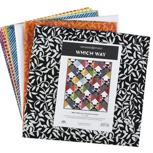 Which Way Quilt Kit-71" x 85"-Maywood Studios