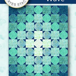 Capillary Wave Quilt Pattern by Needle In A Hayes Stack