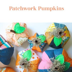 Patchwork Pumpkins Pattern by Sew Hungry Hippie