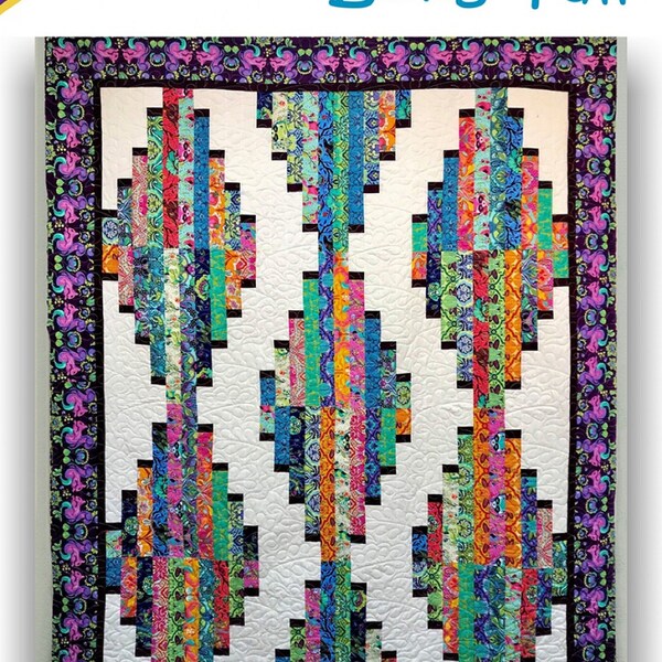 Long Tall Quilt Pattern by Cozy Quilt Designs