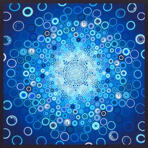 Effervescence &quot;Water&quot; Digital Panel by Robert Kaufman