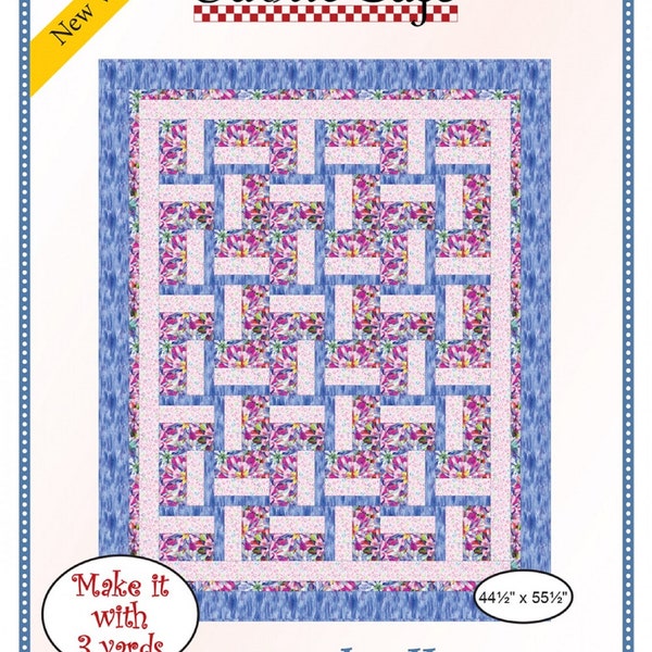 Windmill Quilt Pattern by Fabric Cafe-Make it with 3 Yards