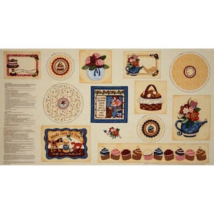 Kelly&#39;s Sweet Treats Craft Panel By Red Rooster