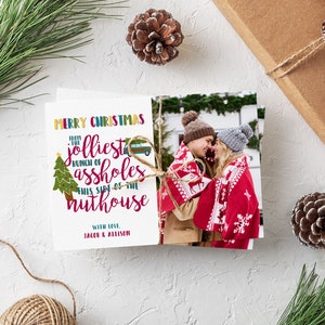 Holiday Christmas Card Template | Digital Download | Personalize with Corjl | Griswold Christmas | National Lampoons