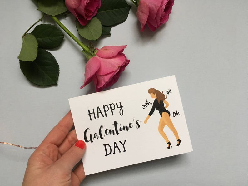 Card For Friend Put A Ring On It Beyonc\u00e9 Card Galentine/'s Day Card Single Ladies Card Funny Valentine/'s Day Card