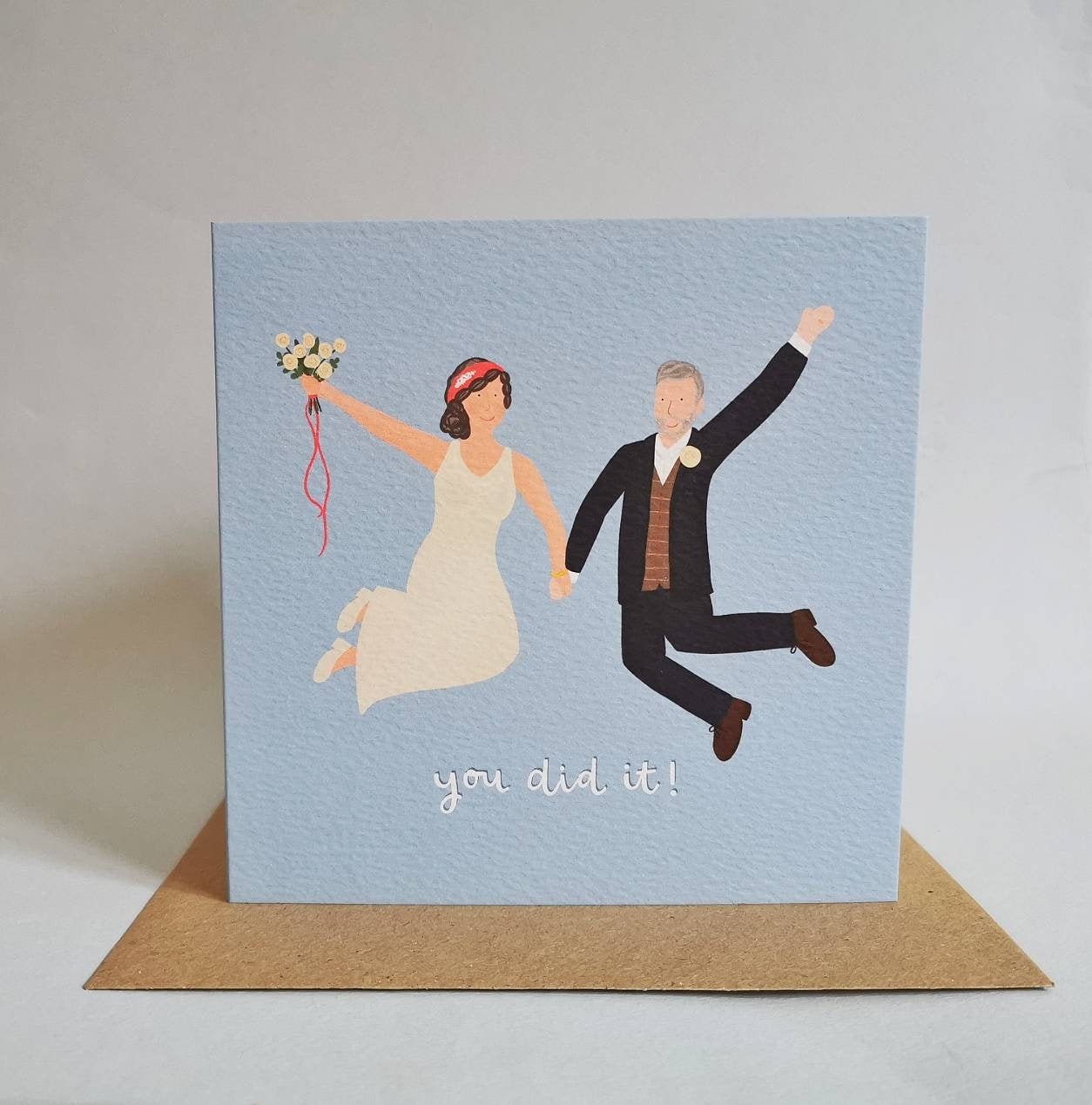 Bride and Groom Card Wedding Card Etsy