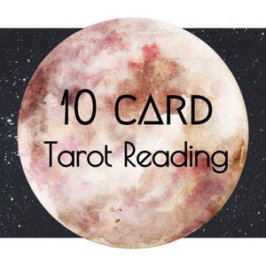 tarot reading, 10 card tarot reading, tarot card reading image 1