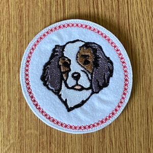 420.  Cavalier King Charles Spaniel coaster.