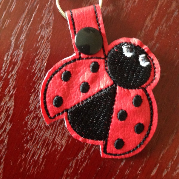 185. Ladybird keyring