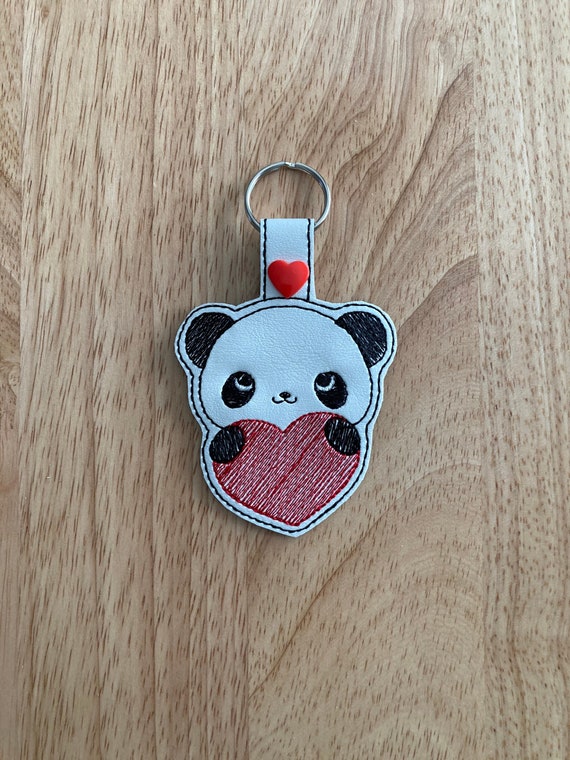 パンダLOVE 994. Panda Love Keyring. - Etsy