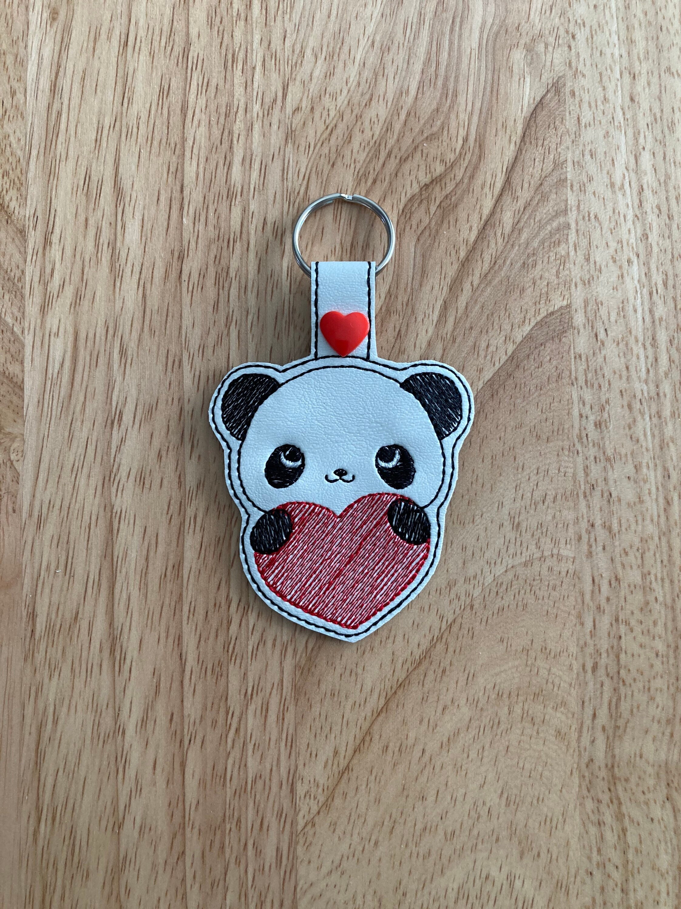 994. Panda Love Keyring. - Etsy