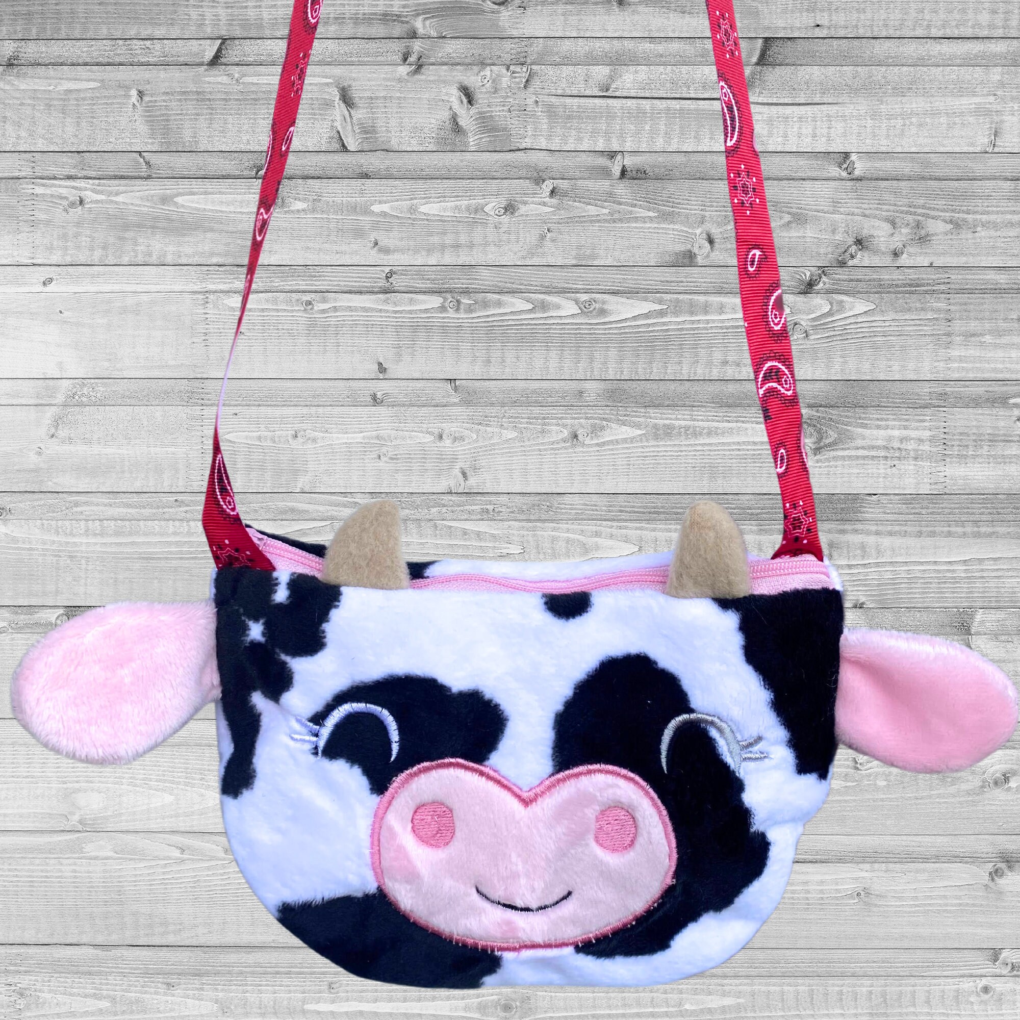 Cow shaped purse hotsell