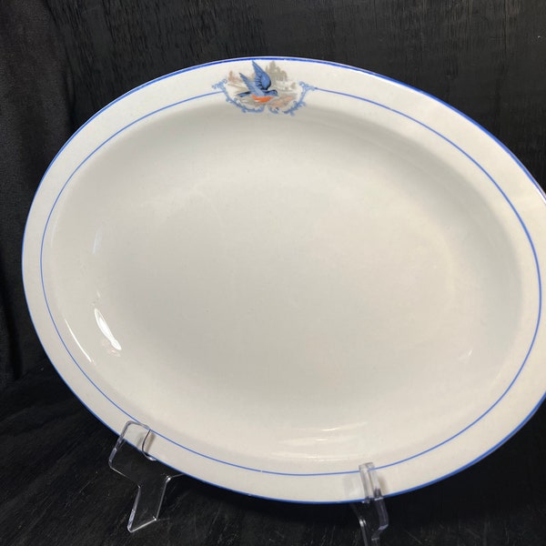 Vintage Derwood Ceramic serving platter