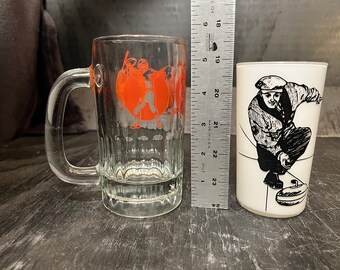 Vintage Libbey SPORTS! Glasses- set of 4!