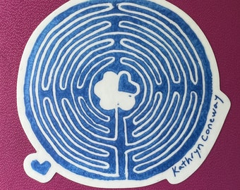 Labyrinth Vinyl 3" Sticker