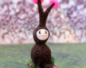 ArBolito, needle felted art doll