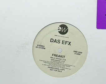 1993 Das EFX Freakit Vintage Vinyl Record Album First Pressing Eastwest Records America DMD 2059 Promo