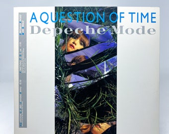 1986 Depeche Mode – A Question Of Time / A Question Of Lust Maxi-sencillo vintage de 12" en vinilo. Sire – 0-20530. Primera edición.