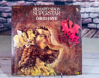 1971 David Frye Richard Nixon : première pression de l'album vinyle vintage superstar vBuddah Records – BDS 5097