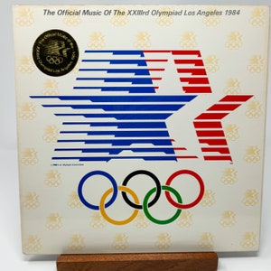 1984 The Official Music Of The XXIIIrd Olympiad Los Angeles 1984 Vinyl Record Album Columbia BJS 39322