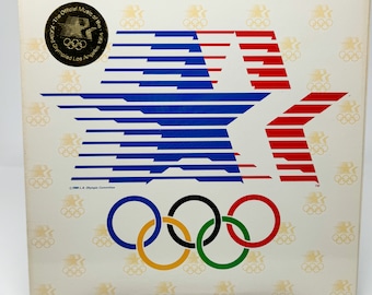 Vintage 1984 Los Angeles Olympics Porcelain Collector's Plate - Etsy
