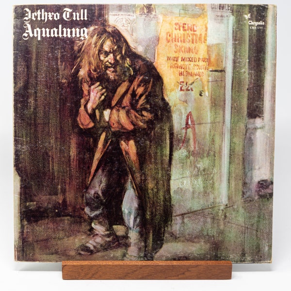 1971 Jethro Tull Aqualung Vintage LP Vinyl Record Album  Chrysalis CHR 1044