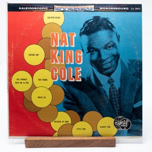 1963 Nat King Cole Nat King Cole Vintage LP Vinyl Record Album First Pressing Camay Records CA 3004S