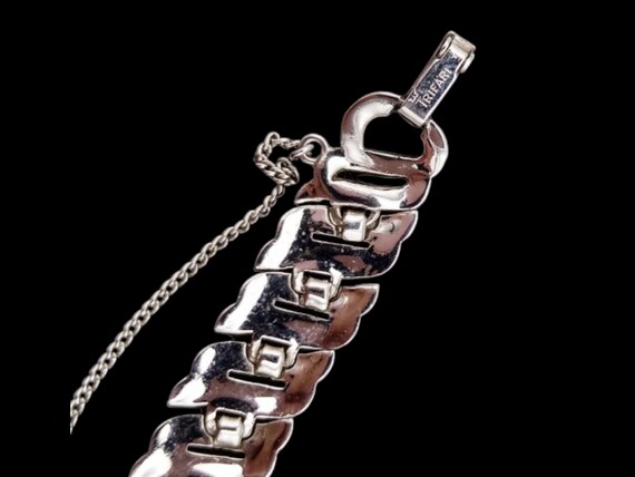 Trifari Rhinestone Bracelet Earrings Set, Outstan… - image 6