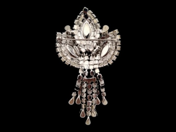 Hobe Brooch, Incredible Unsigned Hobe Frosted Sat… - image 2