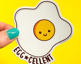 Fried Egg Vinyl Decal 