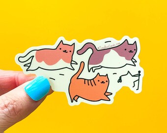 Lascaux Cats Cave Paintings Vinyl Sticker