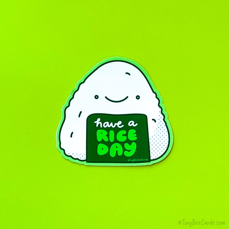 Onigiri Vinyl Sticker 