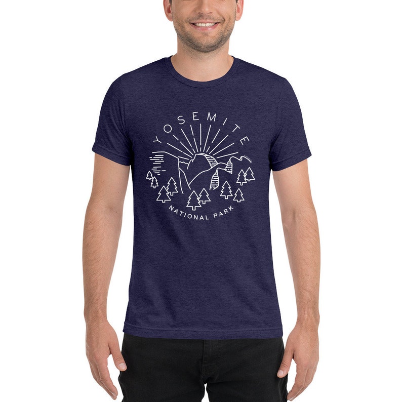 blue yosemite t shirt