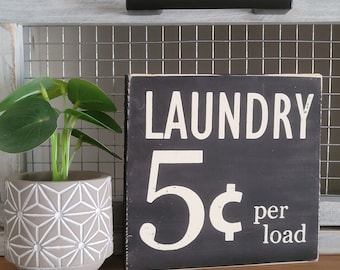 laundry room sign, funny sign, home decor, farmhouse sign, rustic decor