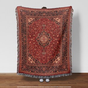 Persian Wool Blanket Etsy