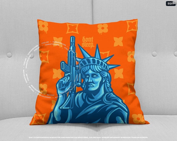 New York State of Mind Pillow Case Stuffing Streetwear Decor, Street Style,  Hypebeast Room Ideas, Man Cave, Home Office Accessories 