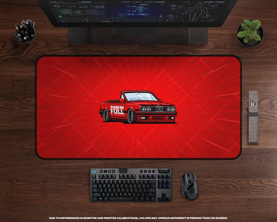 Paid in Full Desk Mat XL Gaming Mouse Pad, Large Mousepad, Gaming