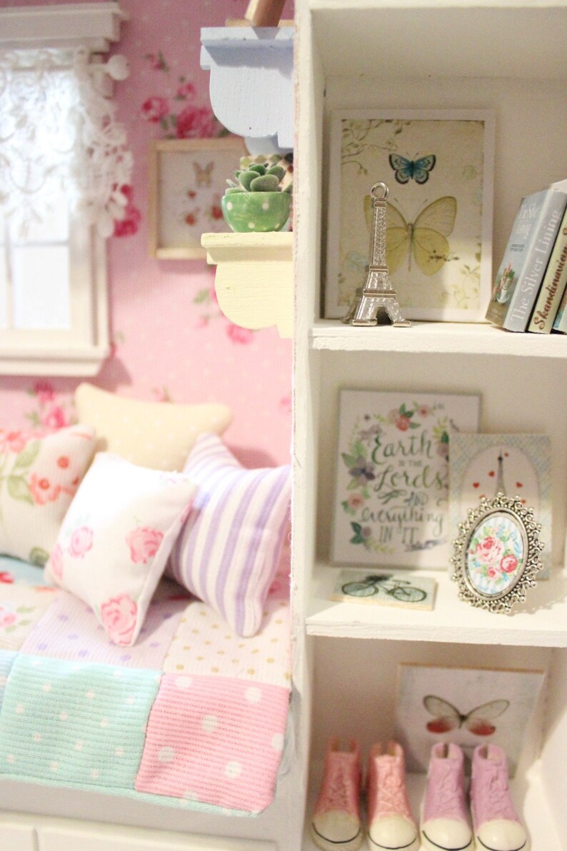 Bedroom Roombox Doll Diorama Blythe/pullip/bjd/pure Etsy