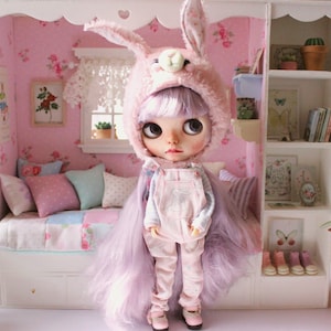 Bedroom Roombox Doll Diorama &quot;White Springtime&quot; Blythe/Pullip/BJD/Pure Neemo/Lati/Pukifee/Yosd/Holala