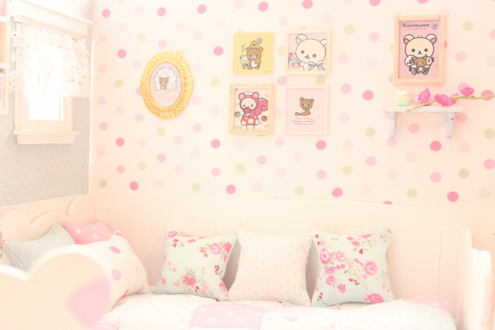 Bedroom Diorama white Rilakkuma Room Etsy Australia