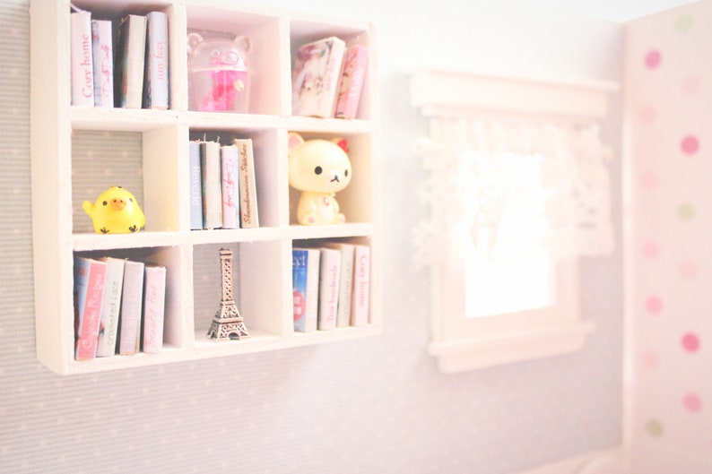 Bedroom Diorama White Rilakkuma Room Etsy