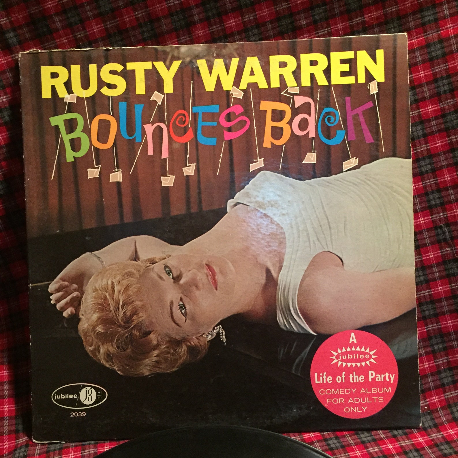 Rusty Warren Bounces Back/ Comedy Album for Adults Only /JGM | Etsy