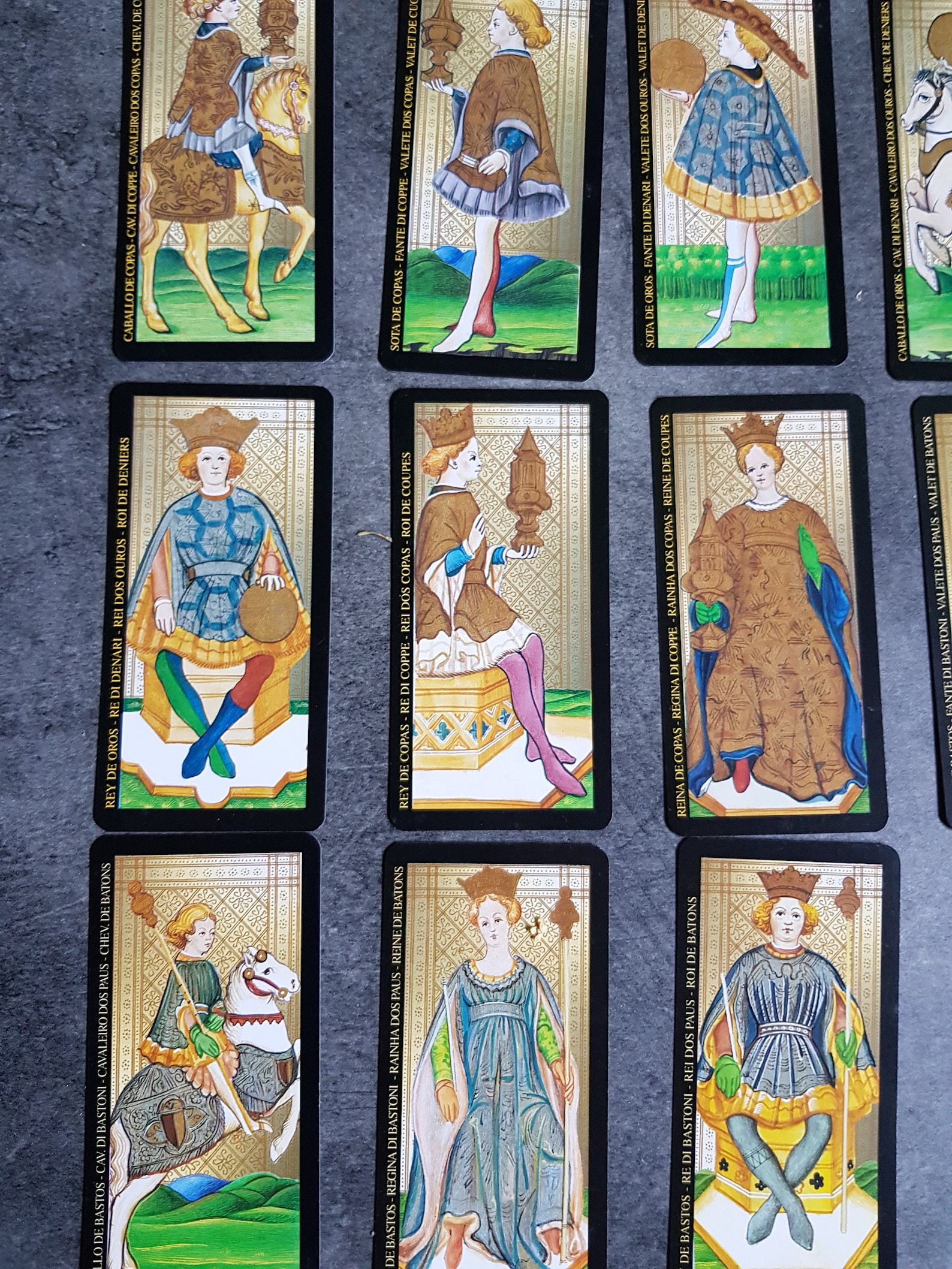 Tarot card Print. vintage french Etsy