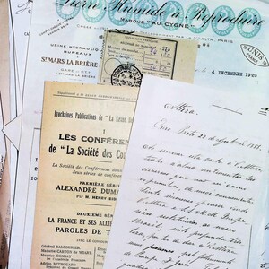 Junk Journal Kit, Junk Journaling Ephemera, Vintage Ephemera, Rechnungen, Junk Journal Verzierungen, Vintage Rechnungen