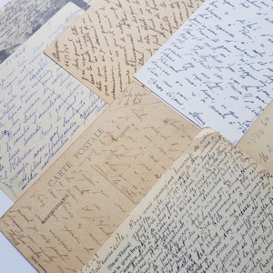 Cartes postales d’occasion 5 pc -   journal de pacotille,  Cartes postales écrite en  Français Cartes postales Français anciennes,  Français